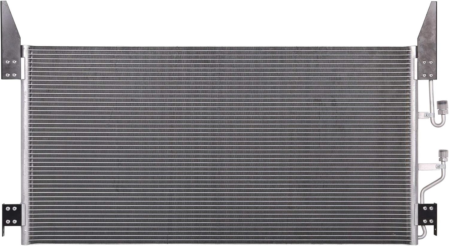 Lynol Cooling System Premium Complete Aluminum AC Condenser Replacement Compatible With Western 4800 4900 5800 5900 35 5/8" x 18" Replace 61203-3418