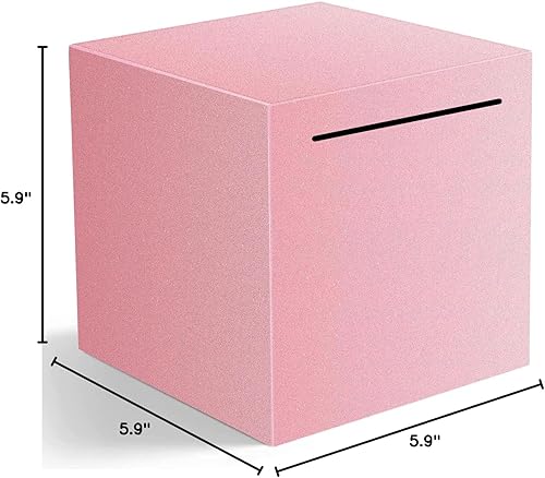 Miniatura 5 de Alcancía para adultos debe romperse para abrir, caja de seguridad para niños, solo puede salvar la alcancía que no se puede sacar (negro, 4.72)