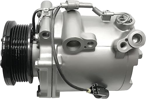 RYC Compresor de aire acondicionado automotriz y embrague de A/C IG487 (se adapta a Mitsubishi Outlander 2.4L, 3.0L 2007-2008; Compatible con
