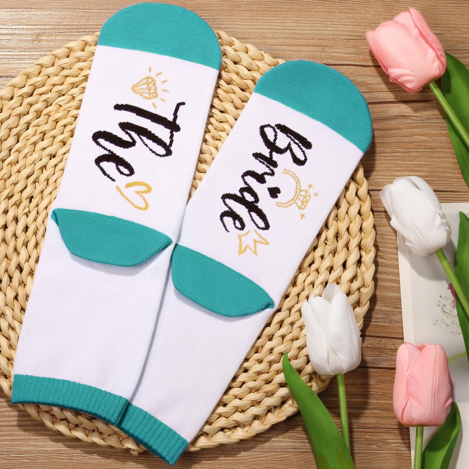 MAYICIVO Bridal Shower Gifts Bride Gifts for Bride to Be, Wedding Bachelorette Gift for Brides Future Mrs, Bachelorette Party Favors Engagement Gift for Her Women Fiancee w/Canvas Tote Bag Tumbler - Image 2