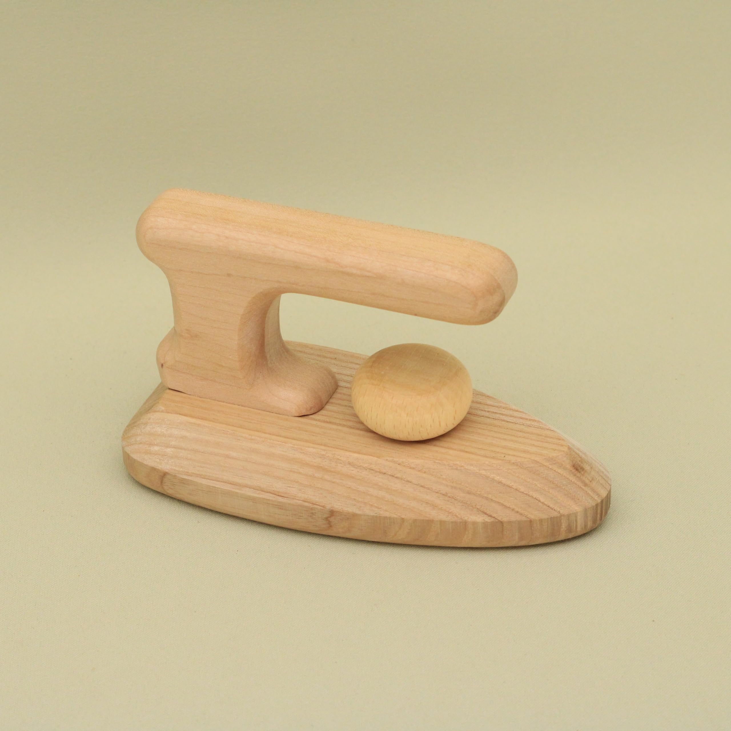 Free Shipping Natural Handmade Educational Wooden Clothing Iron, big, LE06 Montessori and Waldorf Inspired Lotes Toys Baby Gift