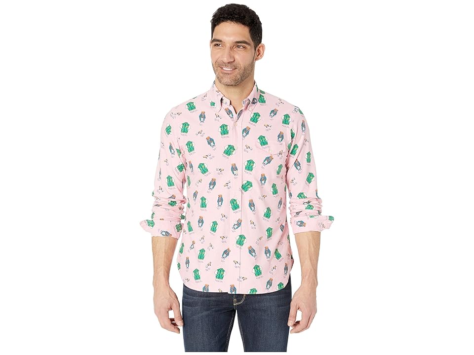 

Polo Ralph Lauren Long Sleeve Oxford (University Bears) Men's Clothing, Multi