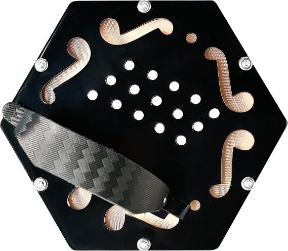Trinity College AP-1130A Anglo-Style Concertina, 30-Button, Black