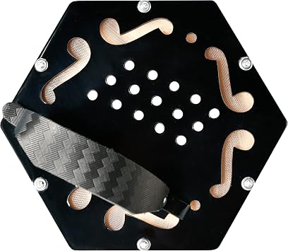 Trinity College AP-1130A Anglo-Style Concertina, 30-Button, Black