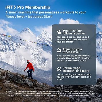NordicTrack X16 Elliptical | Versatile 3-in-1 Cardio Machine Mimics the Motion of a Stepper, Elliptical, and Treadmill for Full-Body Home Training