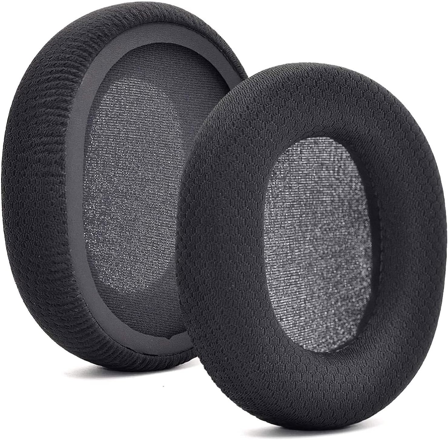 Earpads for SteelSeries Arctis 7 5 3 وسادات وسائد أذن بديلة بجلد بروتين ورغوة ذاكرة لـ SteelSeries Arctis 7 / 5 / 3 سماعات ألعاب لاسلكية ، زوج ، أسود
