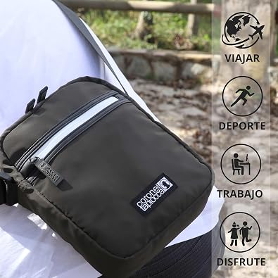 Coronel Tapiocca - Men's Shoulder Bag - Men's Shoulder Bag - Messenger Bag Men's Handbags - Shoulder Bag Men's - Mobile Phone Case