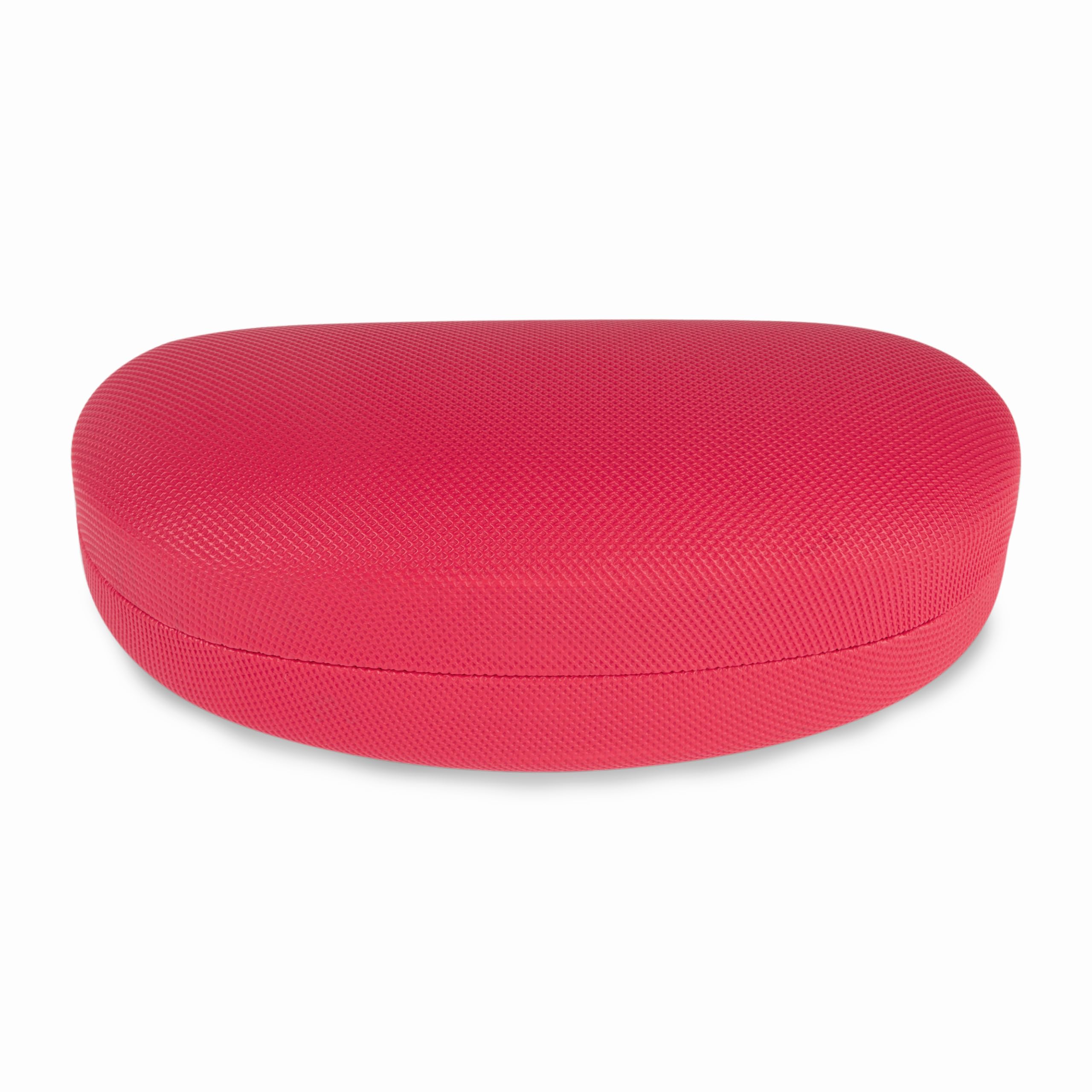 LAGO TERRA Portable Hard Shell Case For Glasses and Sunglasses (Large) - Pink