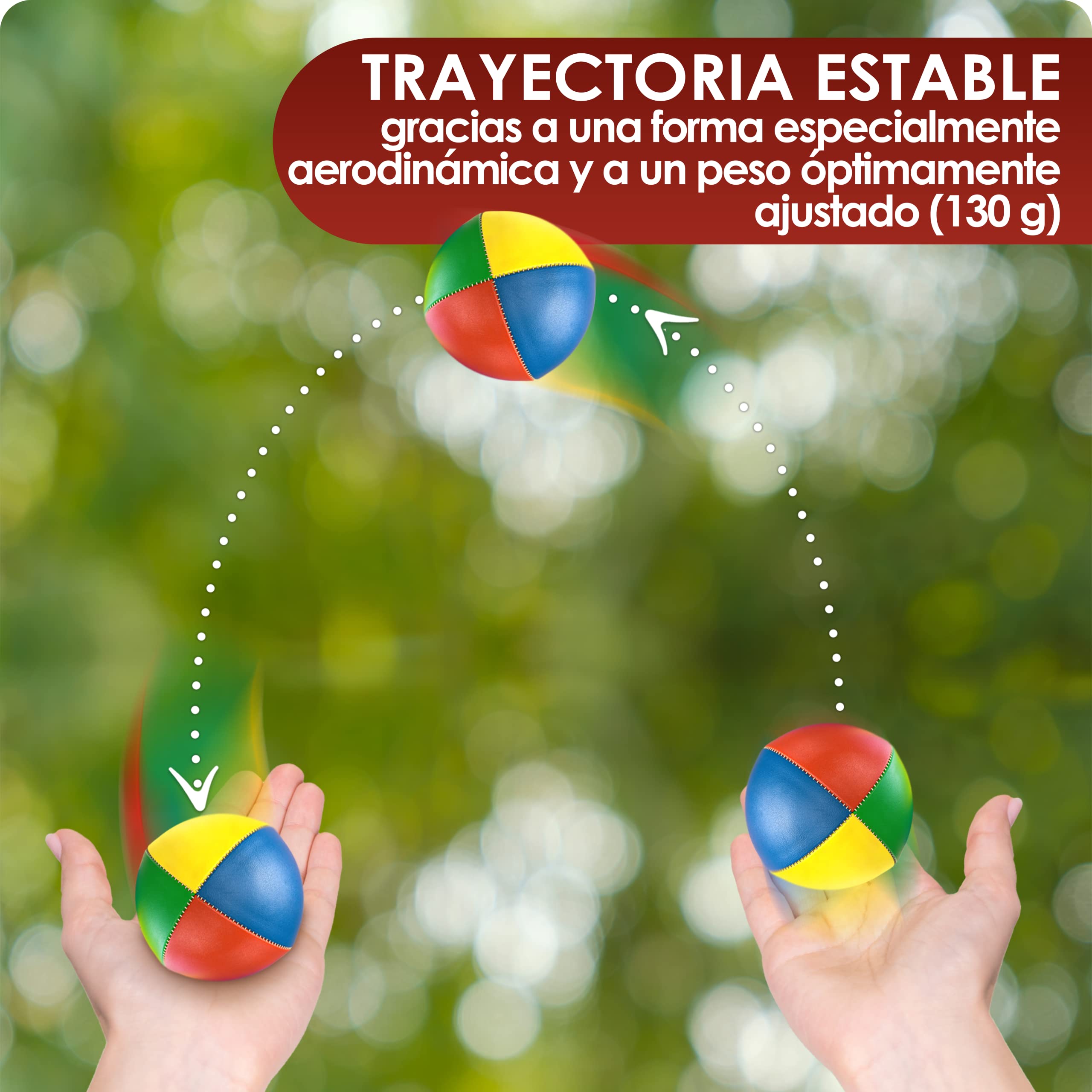 Weidebach Bolas de juggling de calidad resistentes al agua