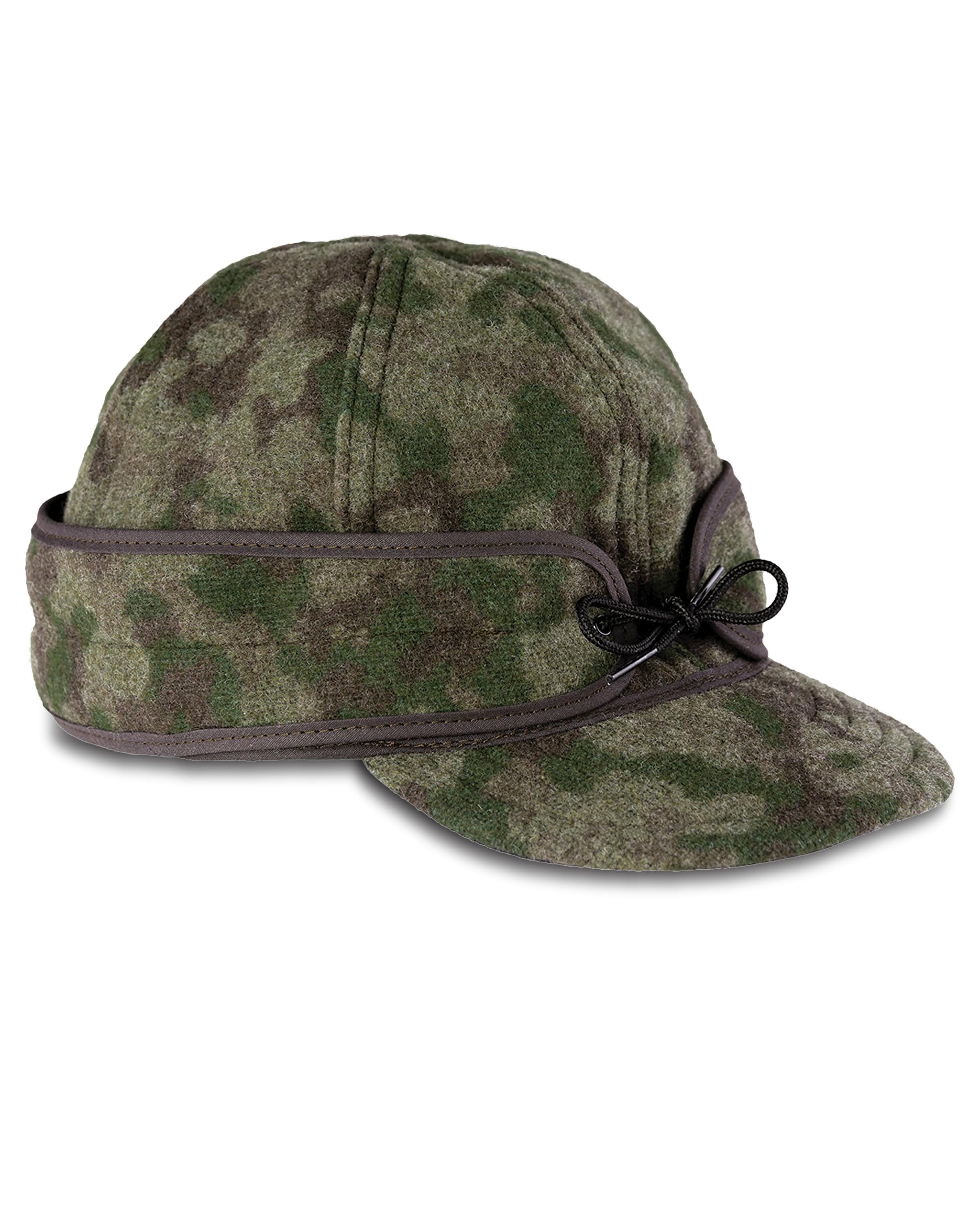Stormy Kromer Unisex Ottawa The Original Cap, Wool Blend Hat, Warm Winter Outdoor Cap With Flannel Lining, Earflaps, For Men And Women, 7.625