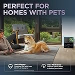 Shark PowerDetect 2-in-1 Robot Vacuum and Mop with NeverTouch Base, 60-Day Auto-Empty Capacity, 30-Day Water Tank Refill, Black, RV2820YECA (Canadian Version)