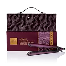 ghd Set Regalo Chronos Cherry Chic, Include Piastra per Capelli Professionale HD Motion-Responsive in Tonalità Rosso Ciliegia ed Elegante Cofanetto Viaggio, Styling Veloce e Risultati Duraturi