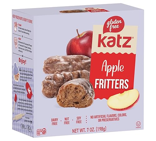 Katz Gluten Free Apple Fritters | Dairy Free, Nut Free,