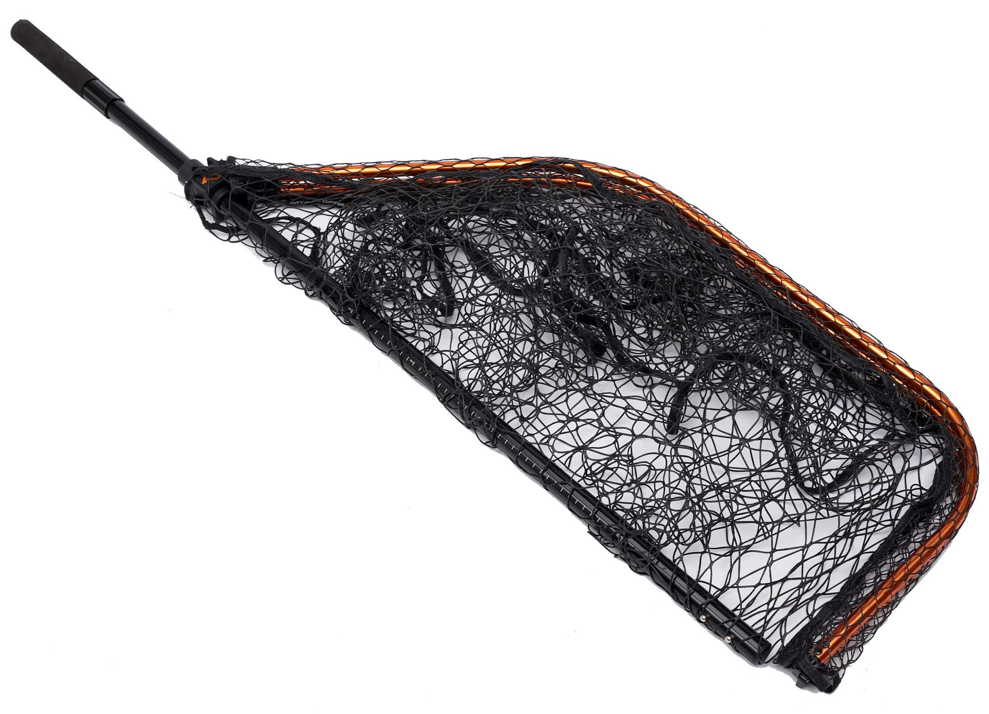 Savage Gear Kescher Pro Tele Folding Net Rubber Mesh L 65x50cm