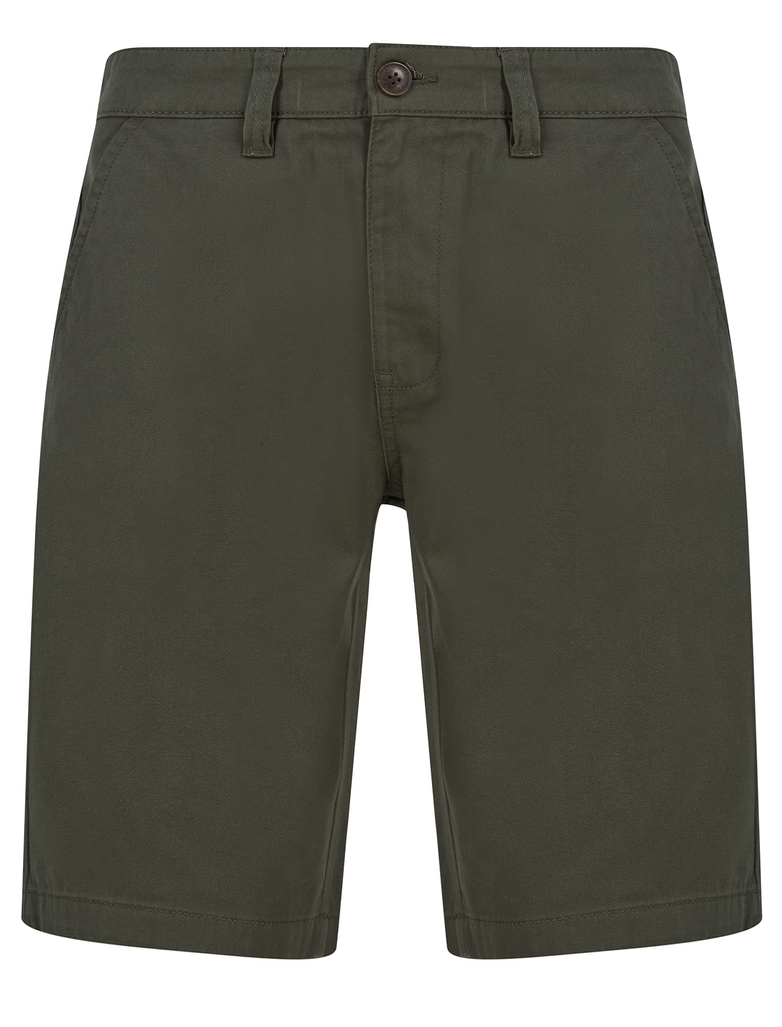Tokyo Laundry Khaki Cotton Chino Shorts XXL - Men's Casual Summer Wear