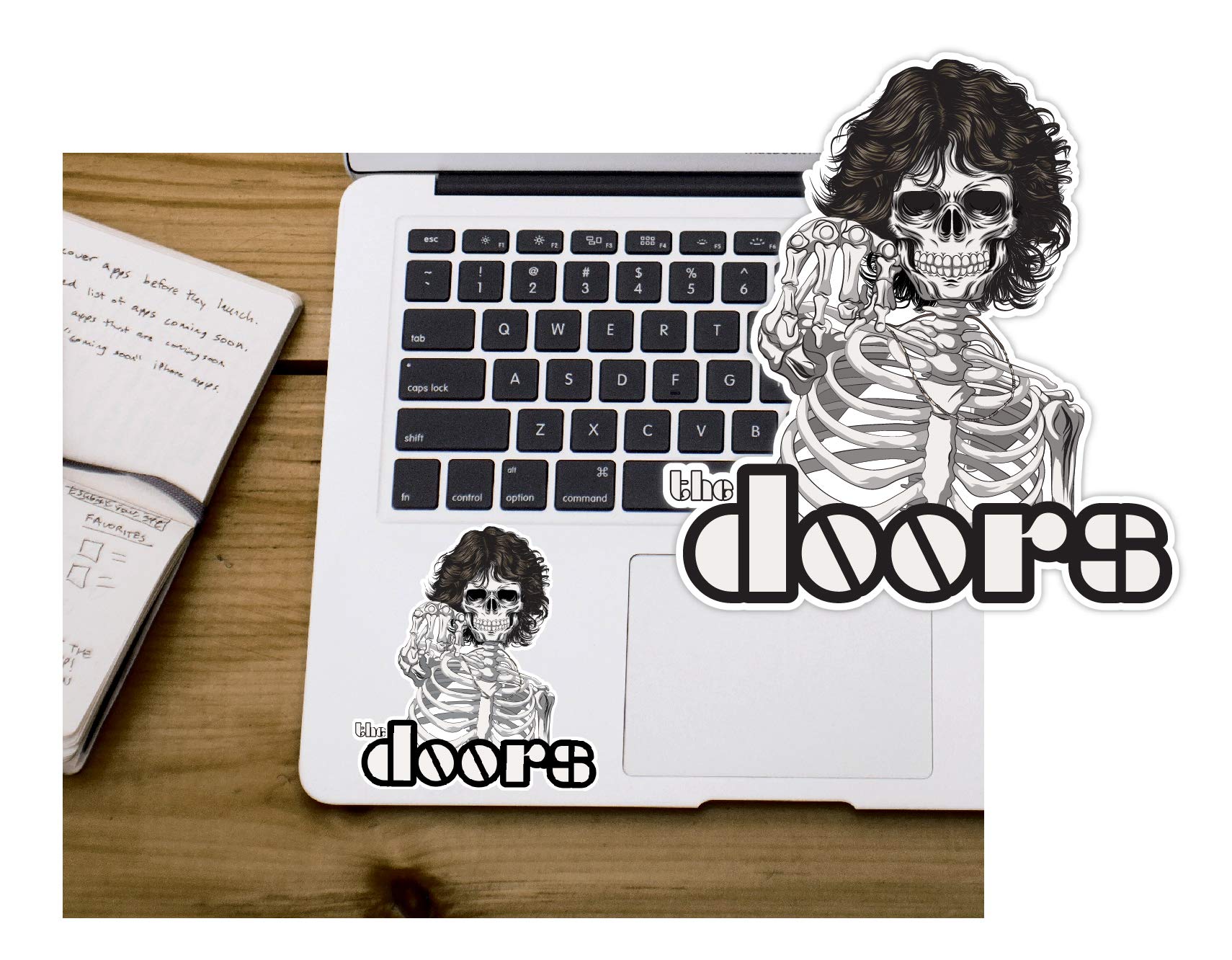 Pinkman TailorSkull Sticker 27 Club Music Band Inspired Vinyl Bumper Skull Decal Stickers for Luggage, Cars, Boats, Laptops, Water Bottles, etc. (3" x 2.8" (8 cm x 7 cm))