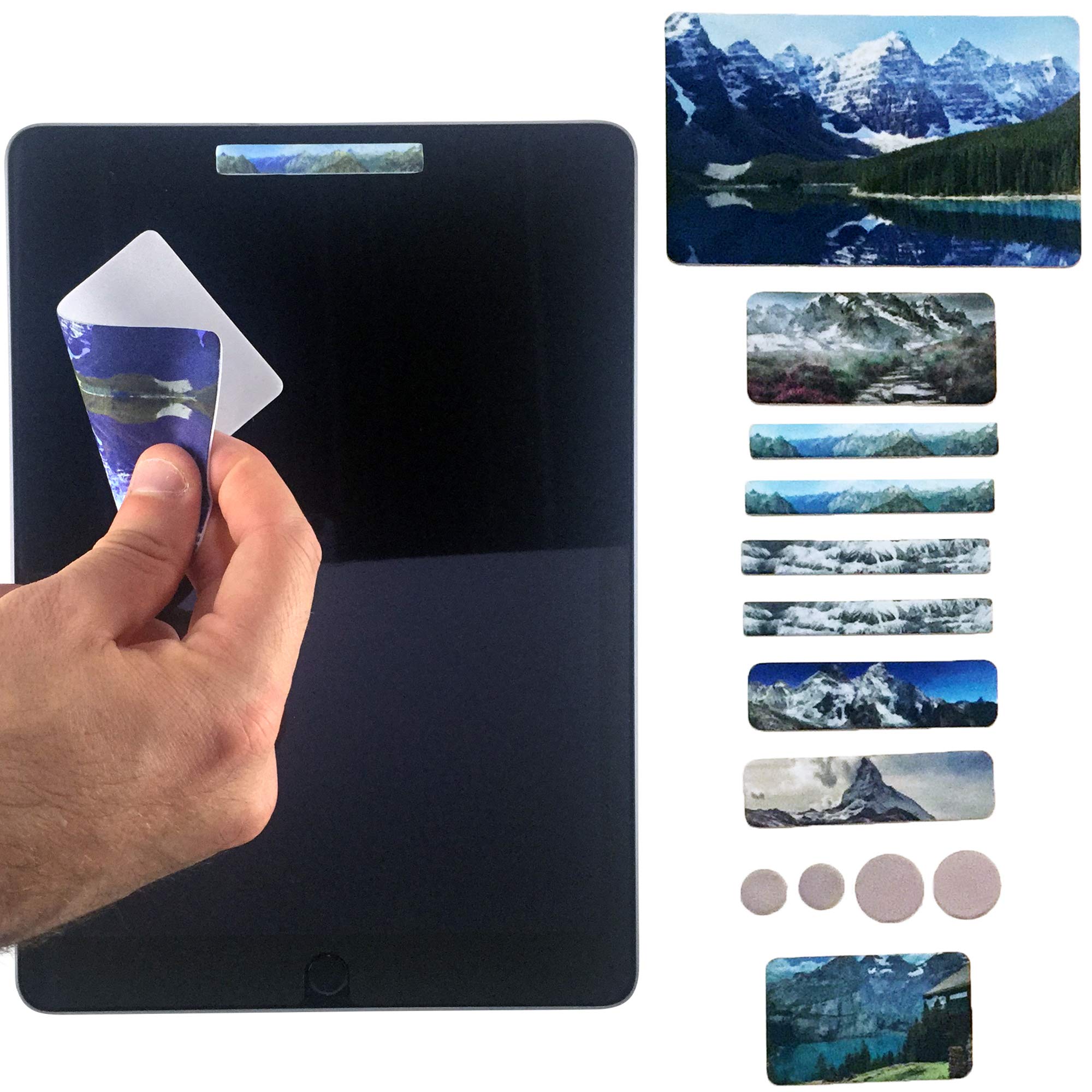 Fundas para cámara web – Funda para cámara web para laptop – Fundas para cámaras web para tabletas – Smart TV y para cámaras web de todos los tamaños en cualquier dispositivo – Reutilizable/multiusos