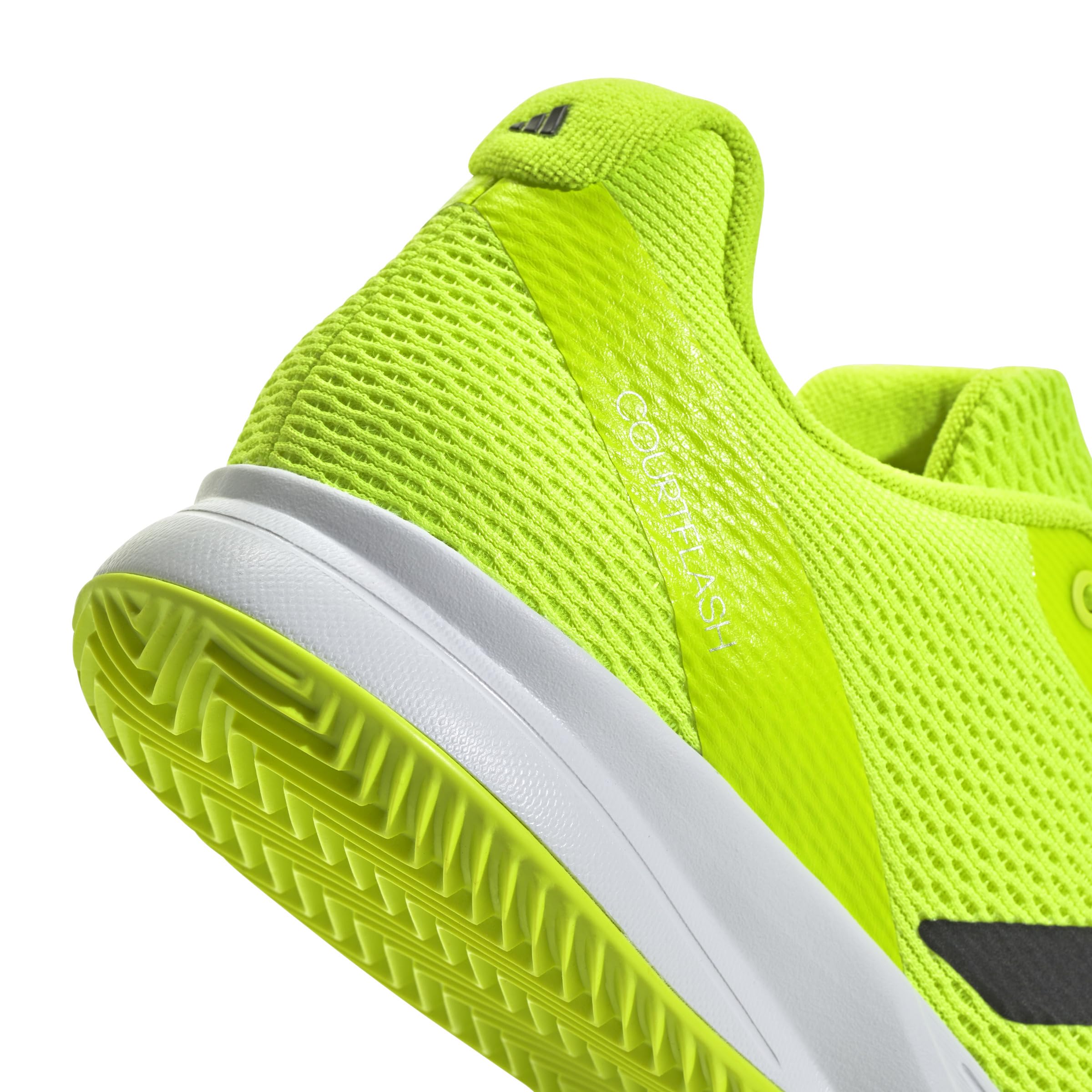 adidas Erkek Courtflash Speed 2 Ayakkabı - Düşük Taban (Futbol Dışı) LUCLEM/CBLACK/FTWWHT 40 2/3