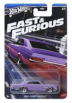 Amazon.com: Hot Wheels Fast And Furious Auto 1966 Chevy