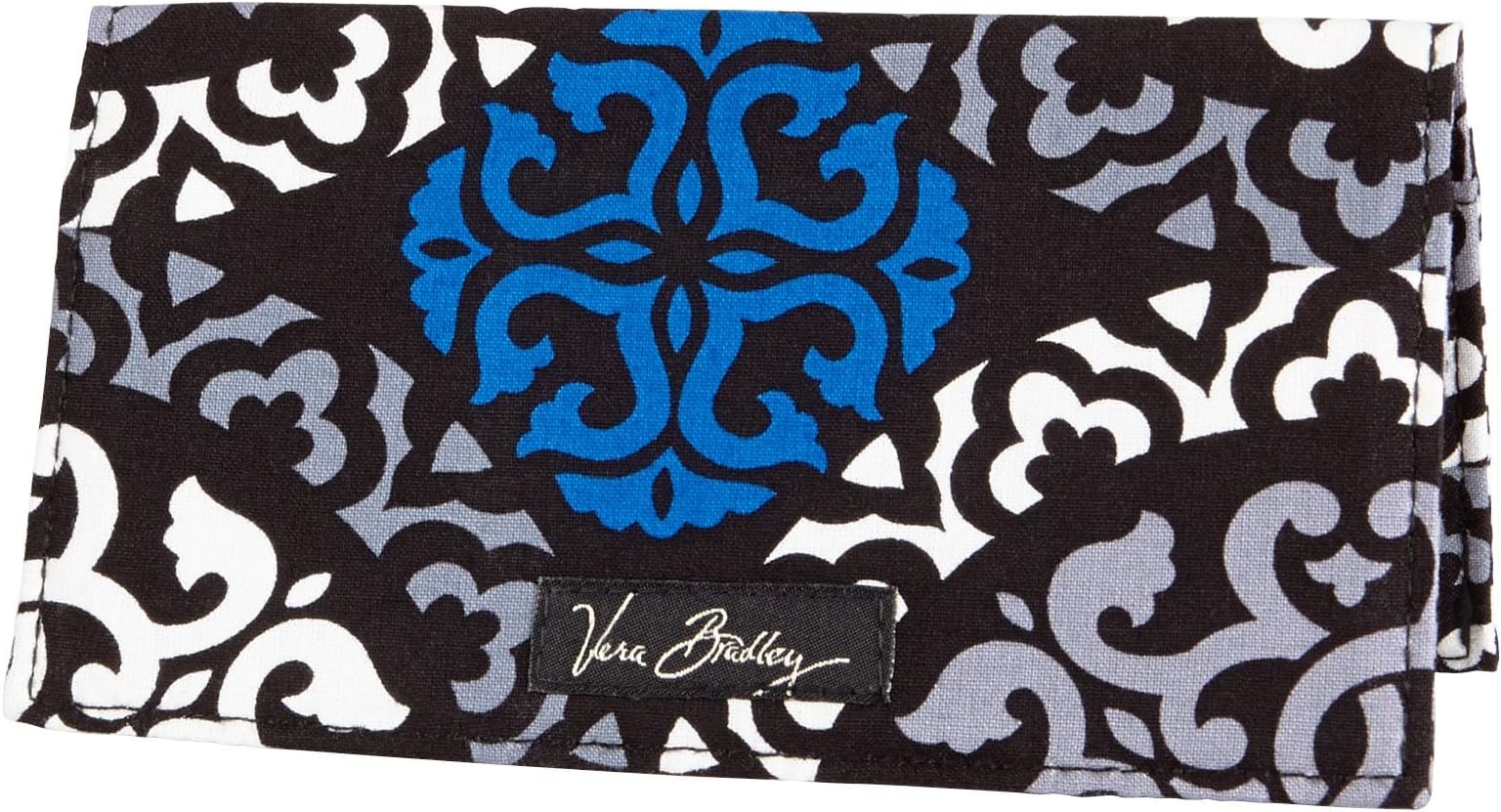Vera Bradley Checkbook Cover Canterberry Cobalt