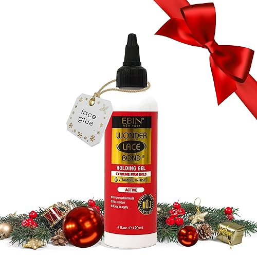 EBIN NEW YORK Wonder Bond Holding Gel de 4 onzas4.1 fl oz  Activo (fijación firme extrema)  Secado rápido, fórmula mejorada que proporciona sujeción