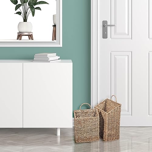 Miniatura 6 de Trademark Innovations Cestas colgantes de pared - Juego de 2 (pequeñas)