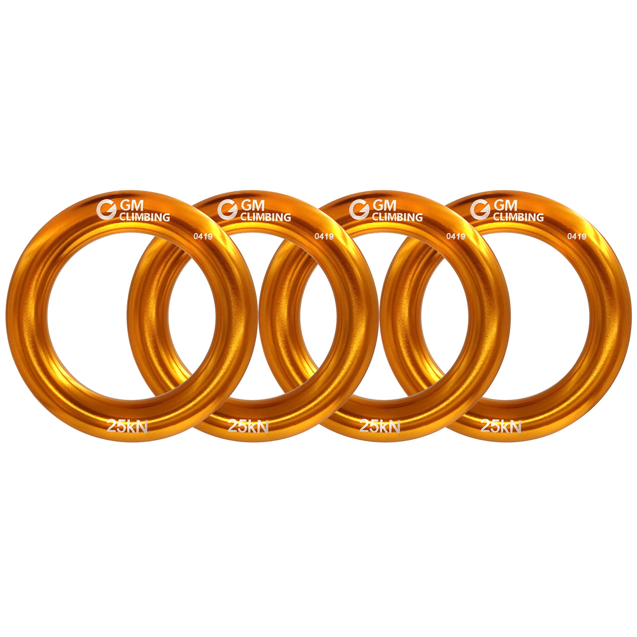 GM CLIMBING Rappel Ring 25kN for Rock Climbing Arborist Rescue Slackline Hammock Pack