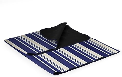 Miniatura 6 de Manta de picnic para exteriores Picnic Time Tote tamaño XL color azul a rayas Raya Azul XL