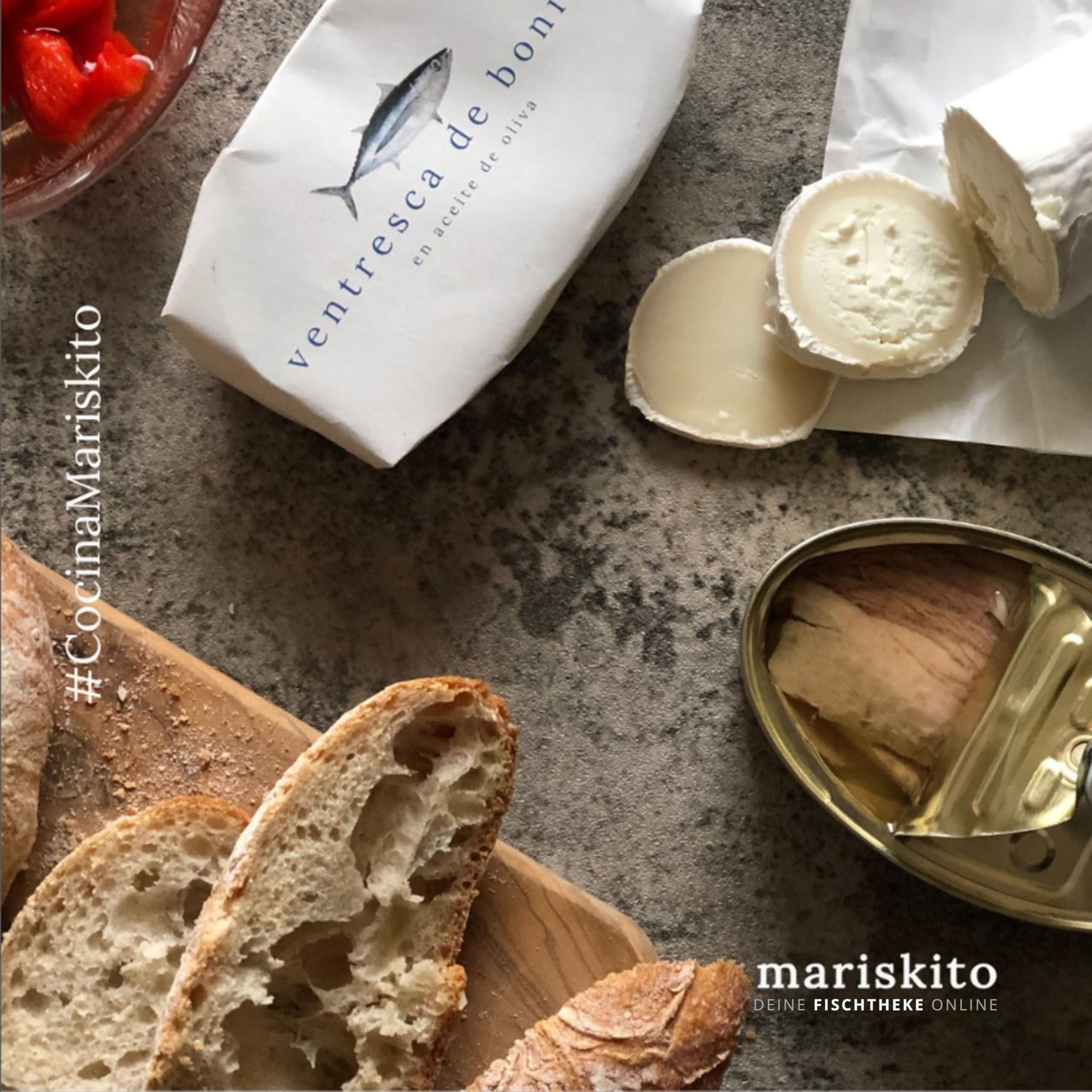 MARISKITO | Paket La Mar de Variado - 12 Gourmetkonserven - Dosen mit Galicischen Konserven - Geschenkkorb - Delikatessen-Produktset