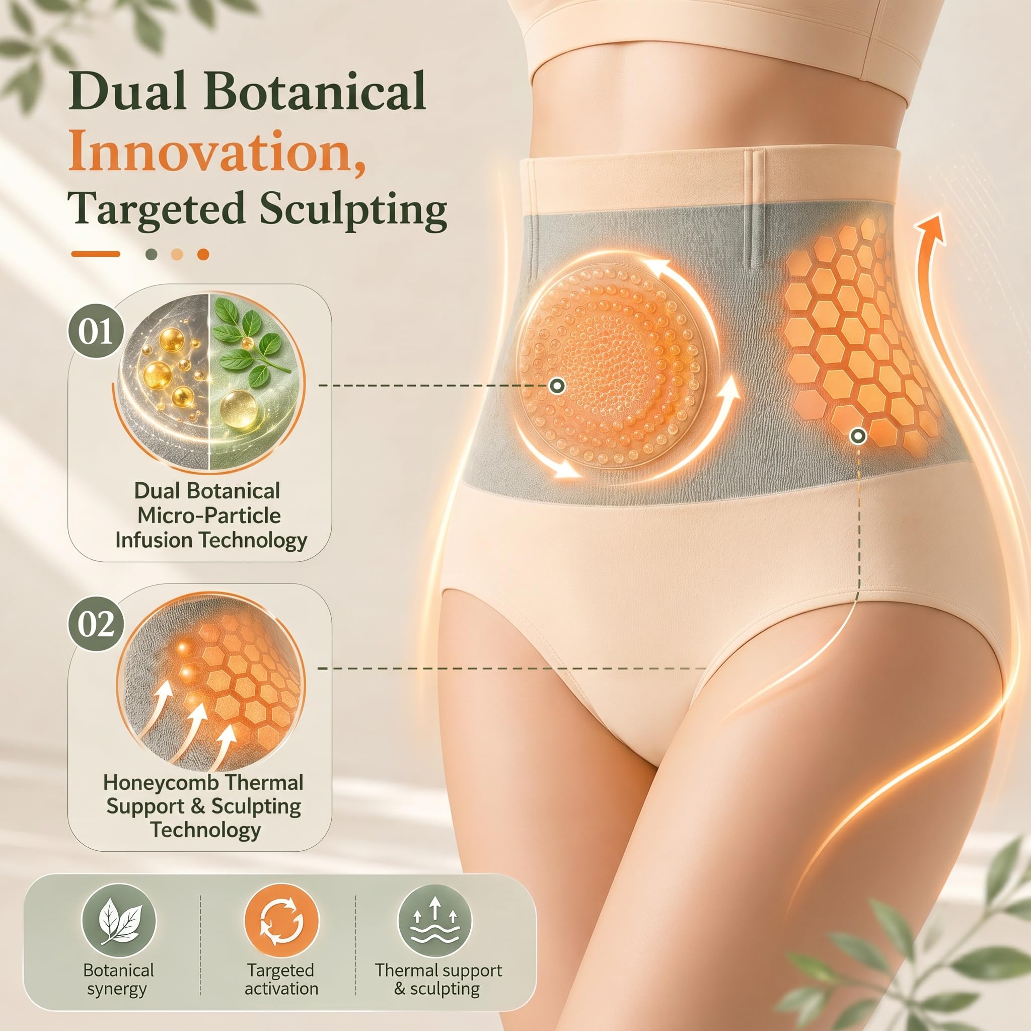 Pantalón Corto Termogénico Reductor de Cintura Alta Moldeador para Mujer Control de Barriga