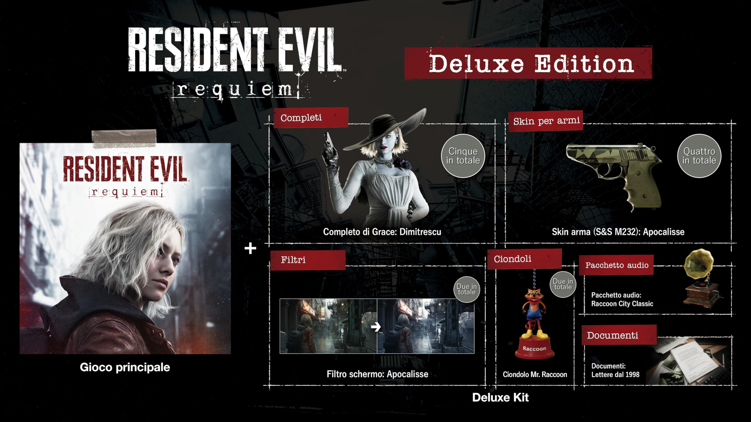 Resident Evil Requiem Steelbook Deluxe Edition, Xbox Series X
