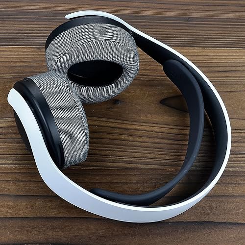 Vista 26 de Almohadillas de repuesto para auriculares inalámbricos Sony PlayStation 5 Pulse 3D PS5, almohadillas para auriculares, piezas de reparación de Negro
