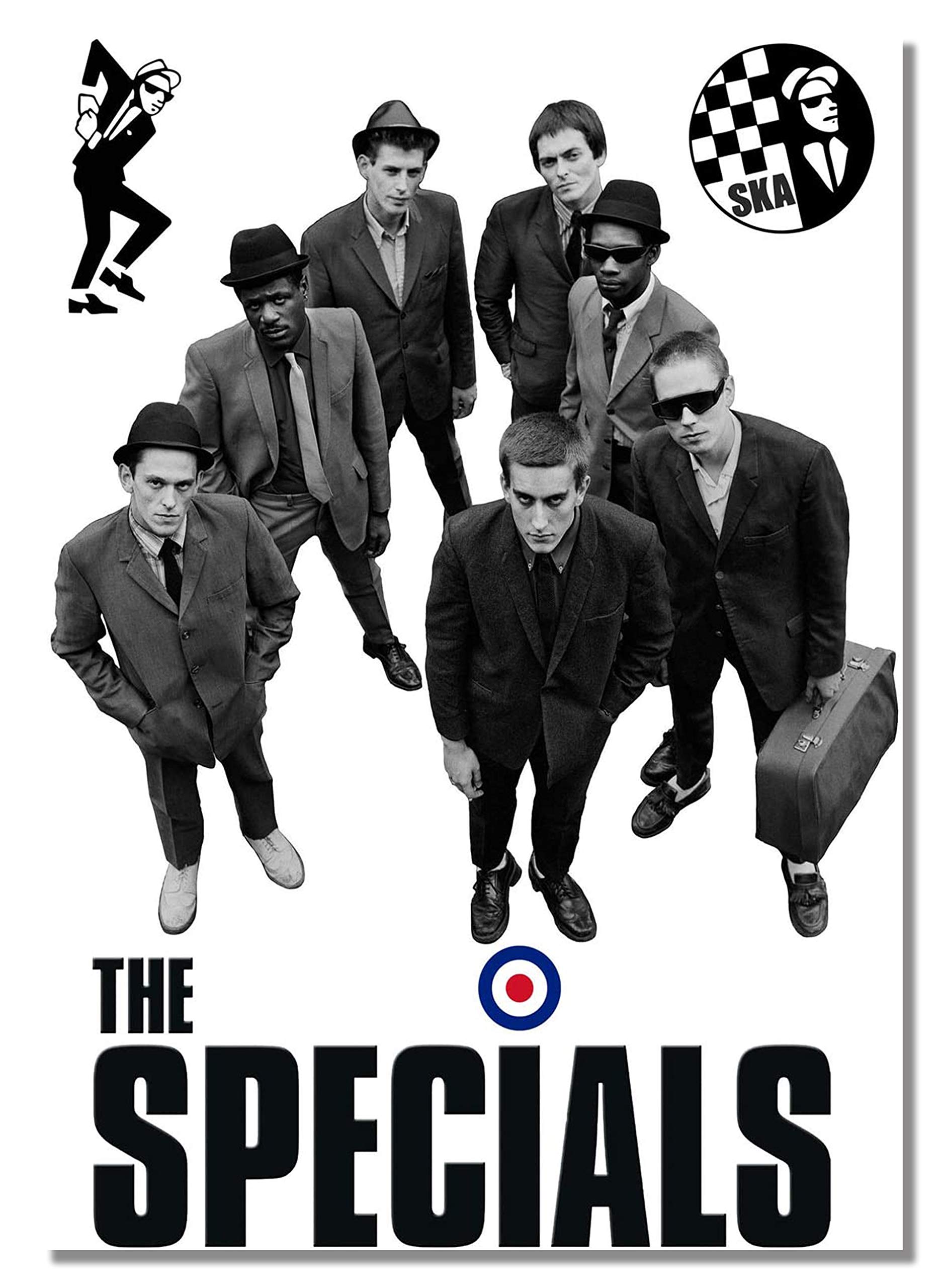 THE SPECIALS POSTER - # 2 - SKA - MOD BAND - NORTHERN SOUL - 1980's music - Pop music - A3 Poster Print Sign