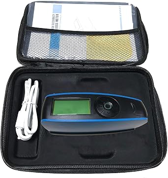 Gloss Meter 60 Degree Glossmeter of Paints Coating Ink Ceramic Marble Tester 35000 Data Storage PC Software