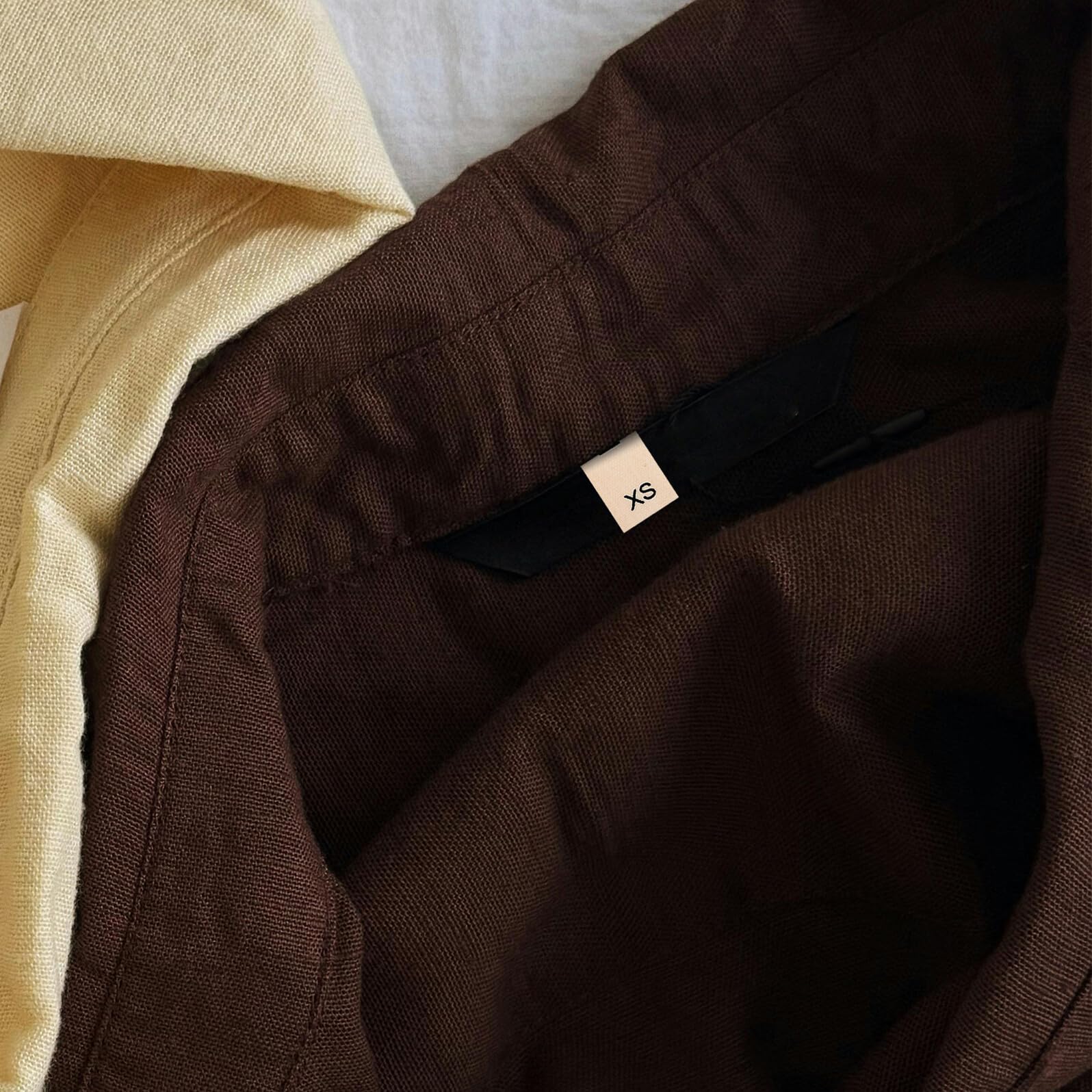 Garneck 1400 Pezzi Etichette In Etichette In Per Abbigliamento Trasparenti Per Taglie Di Abbigliamento Adesivi Per Taglie Di In