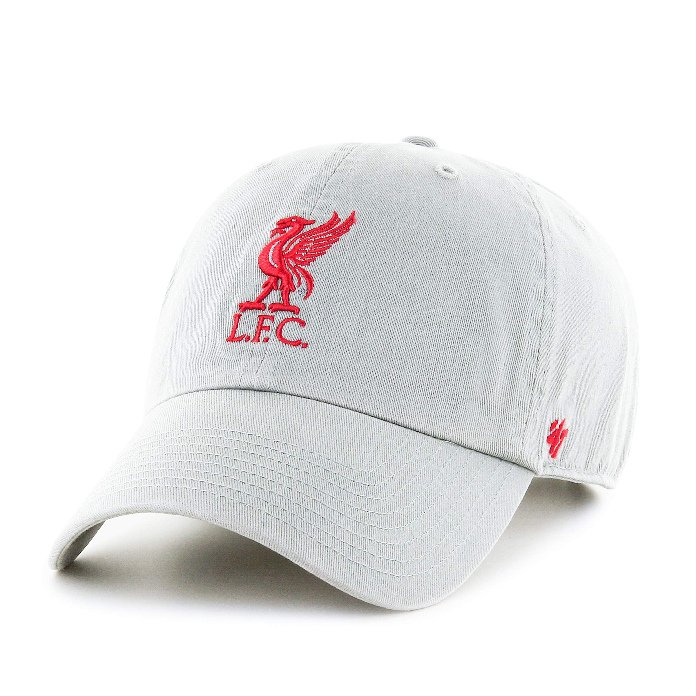 47 Unisex's Liverpool FC Cap, Grey, One Size