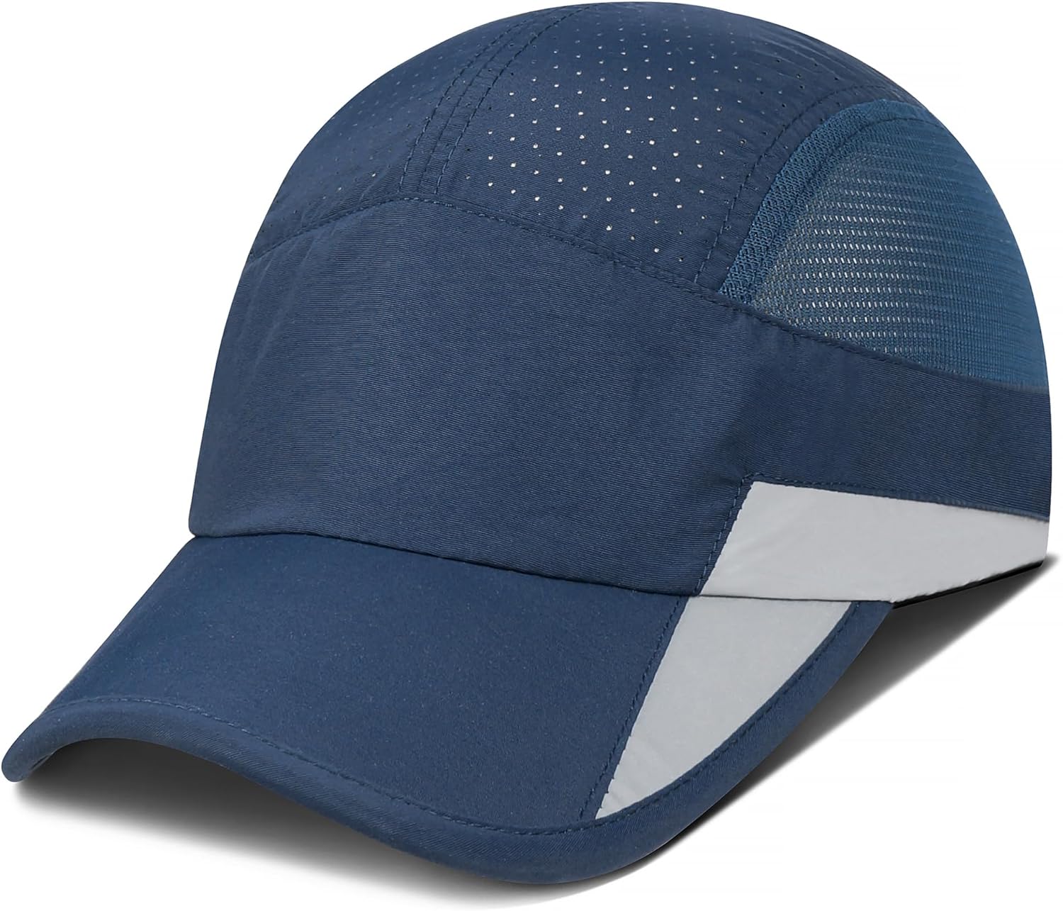Unisex Fast-Dry Sports Cap: Breathable & Reflective Design Unisex Fast-Dry Sports Cap: Breathable & Reflective Design