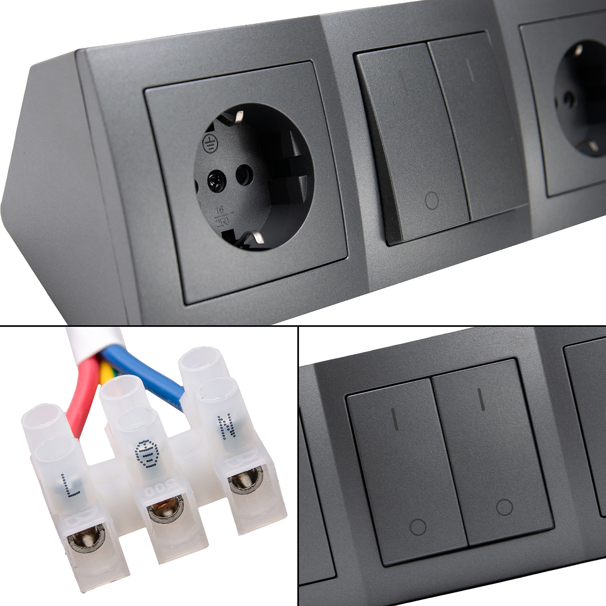 Geaard USB stopcontacten Schuko Keuken kopen? | Vergelijk de