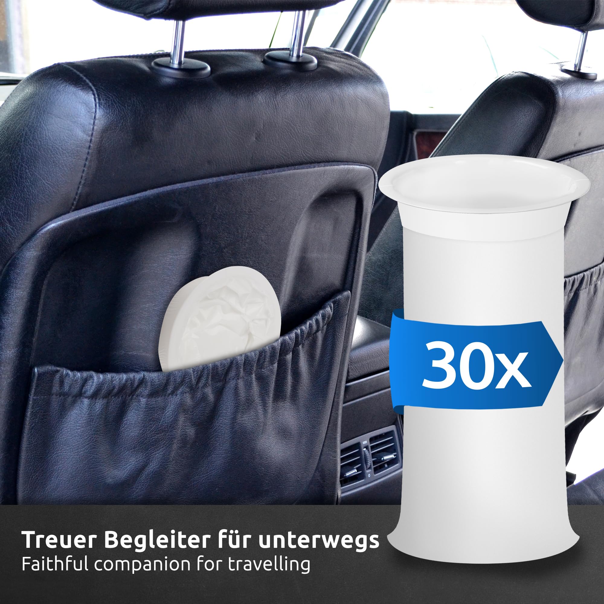 Sacchetti Vomito Da Viaggio ECENCE - 30 Pezzi Con Anello, Per Mal D'Auto, Aereo O Nausea, Igienici - Foto 8