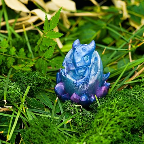 Miniatura 5 de Molde de silicona de resina epoxi 3D de huevo de dragón bebé para manualidades de azúcar de fondant, decoración de pasteles, arcilla polimérica, yeso