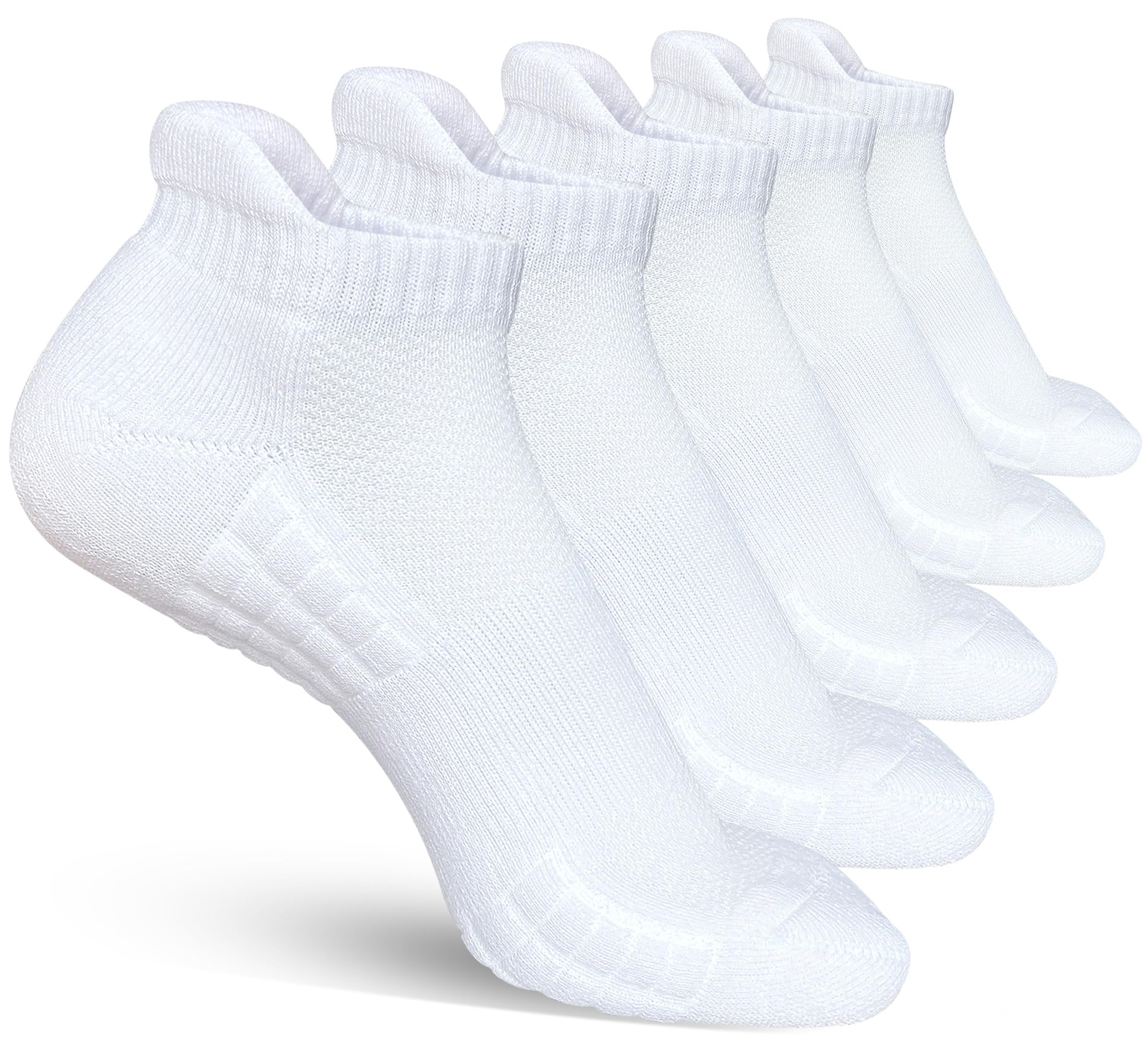 Womens Athletic Cushioned Ankle Socks