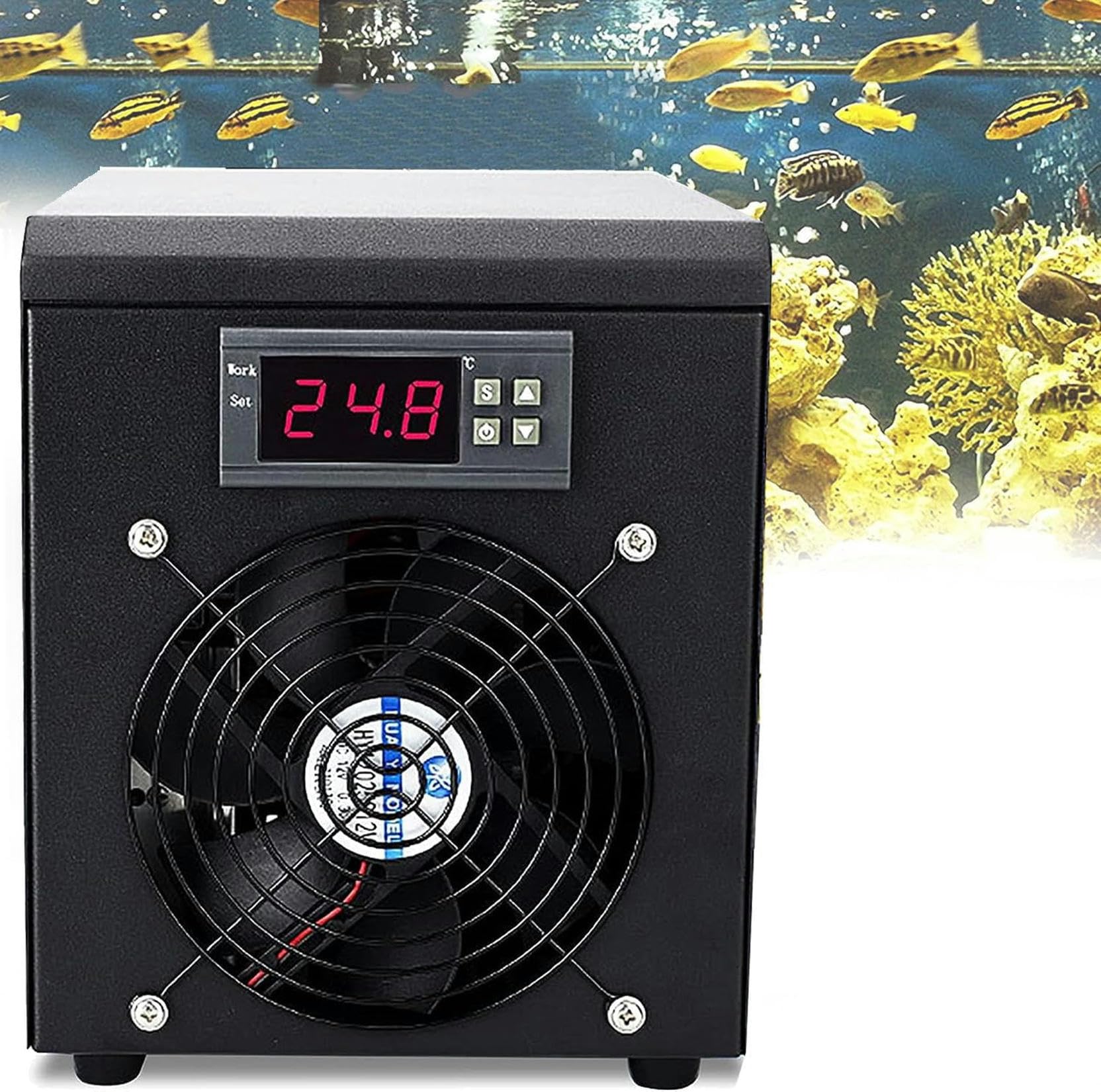 Refroidisseur d'eau aquarium évite la surchauffe de l'eau 60L