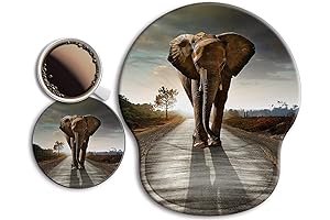 Ergonomic Elephant Mousepad: Elevate Your Workspace with Comfort and Style