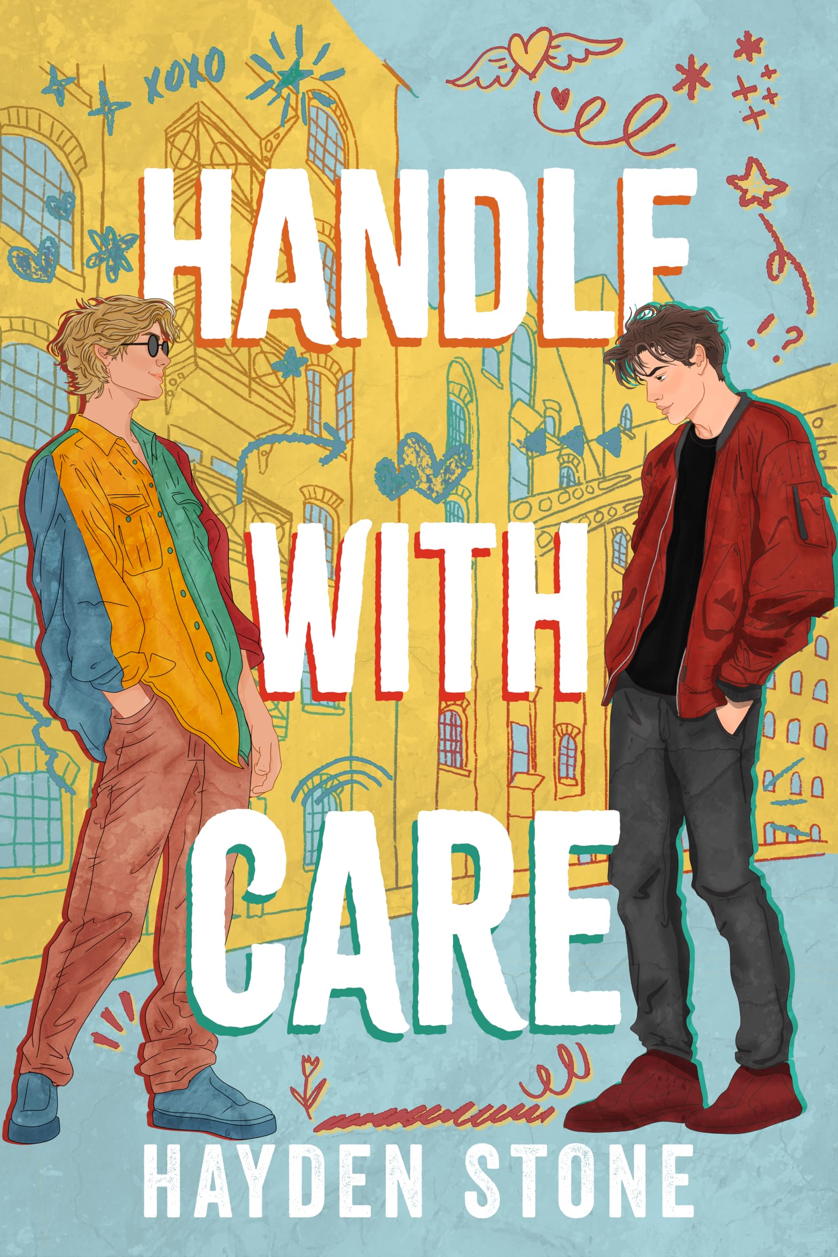 Handle with Care: A Rivals to Lovers Queer MM Romance (The London Arts Club Book 1)