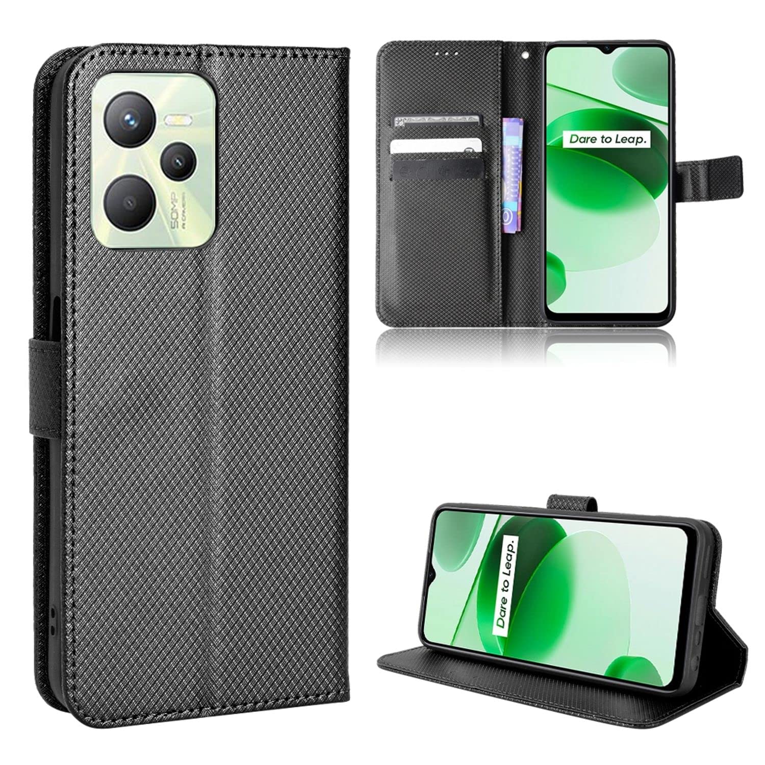 Protection Realme C35 pour déplacements professionnels avec carte