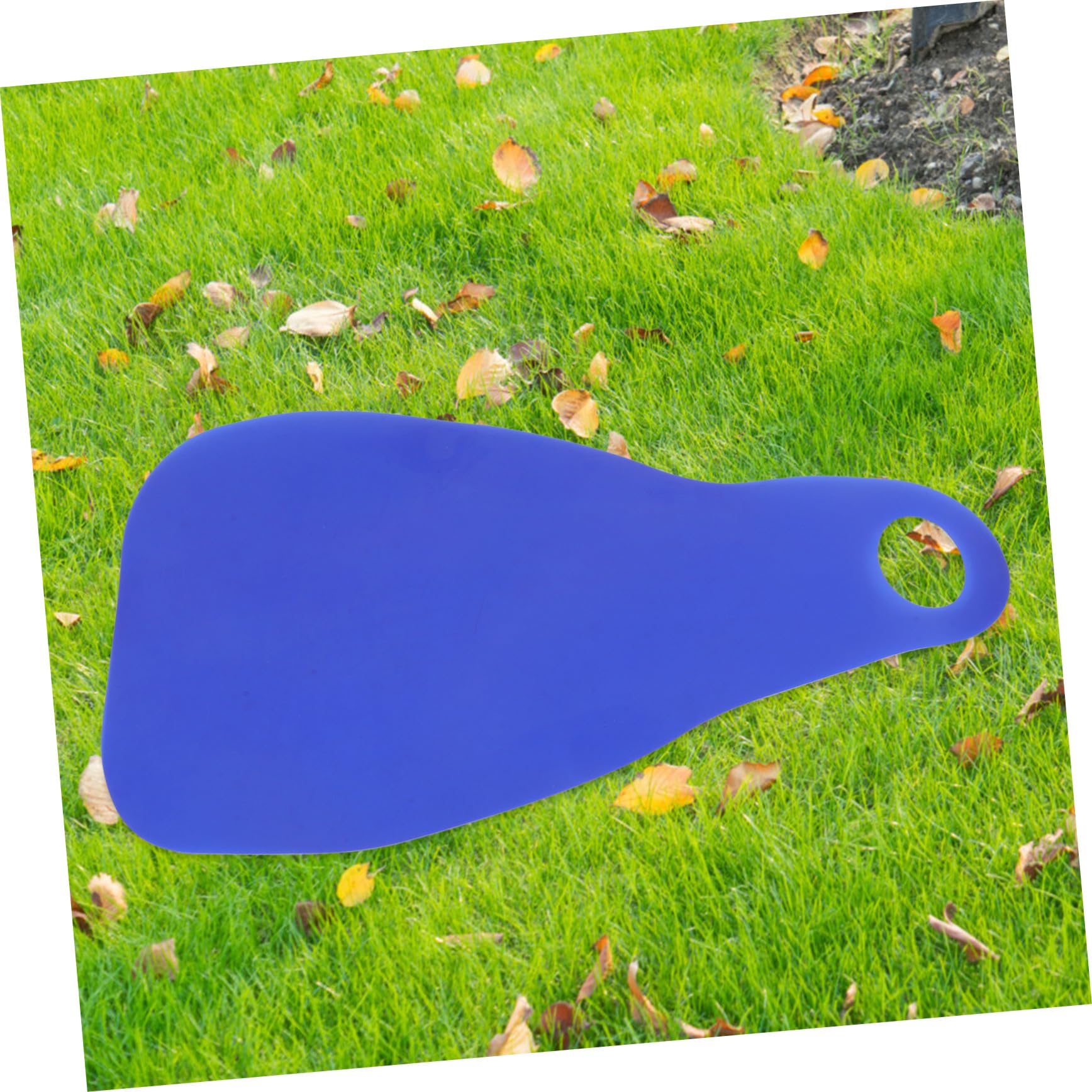 OHPHCALL Foldable Plastic Snow Sled with Handle Outdoor Sliding Board for Snow Grass and Sand Lightweight Design for Easy Carry and Smooth Downhill Fun