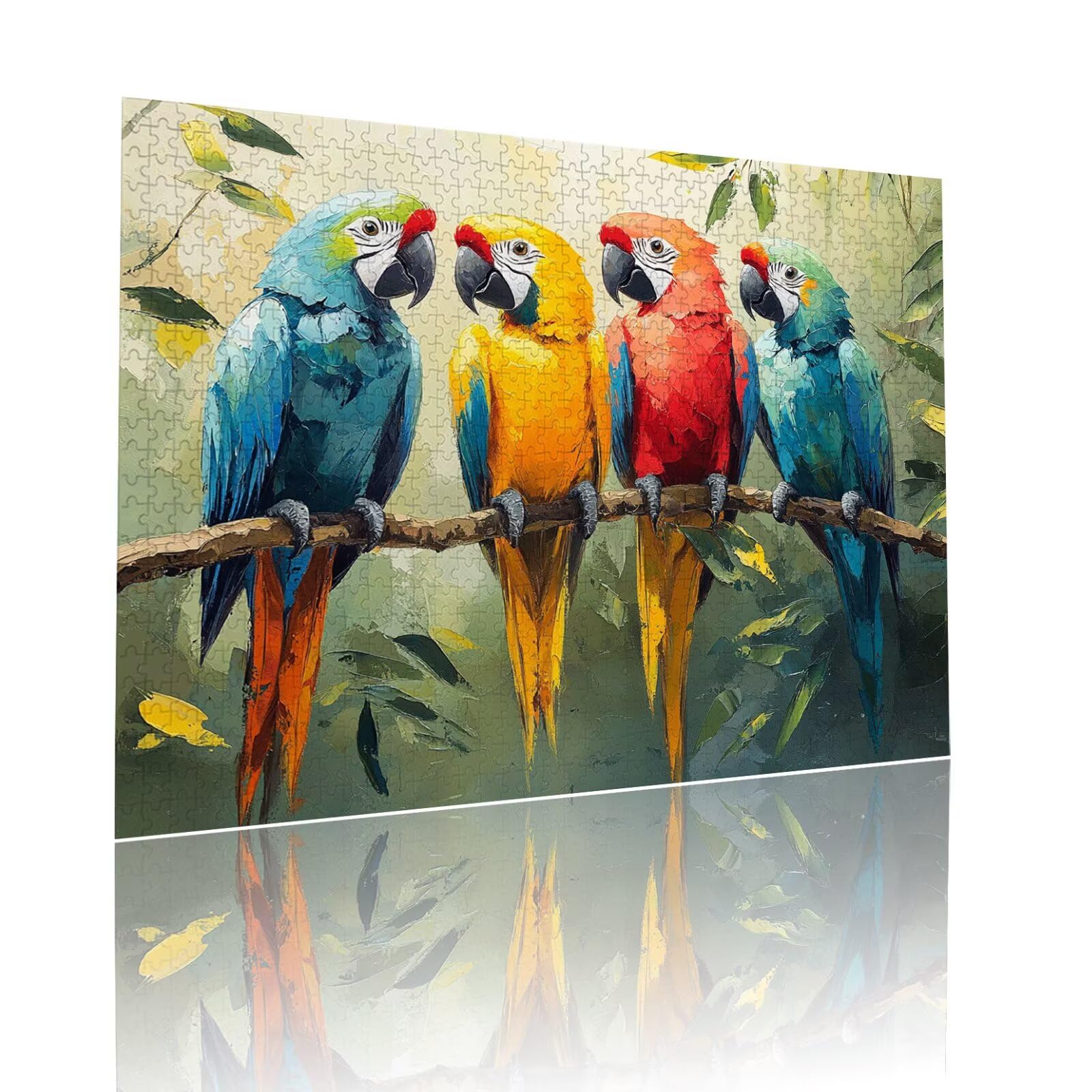 Puzzle Erwachsene 2000 Teile Papagei Vogel Educa Jigsaw für Kinder ab 8 Jahren Mädchen Jungen, Erwachsene Impossible Klassische Puzzles Schwer, Anspruchsvoll Spielspaß, Als Geschenke 70x99cm t-978