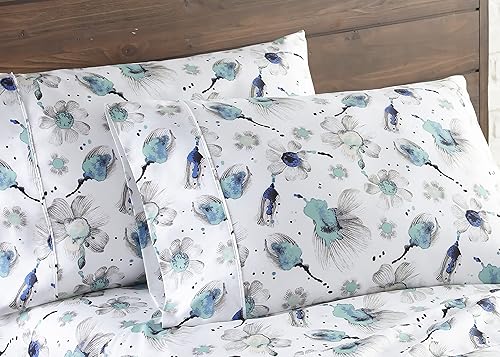 Miniatura 4 de Southshore Fine Living, Inc. 300 hilos, 22 pulgadas, bolsillo extra profundo, grapas largas, una sola capa, satén de algodón preencogido, juego de