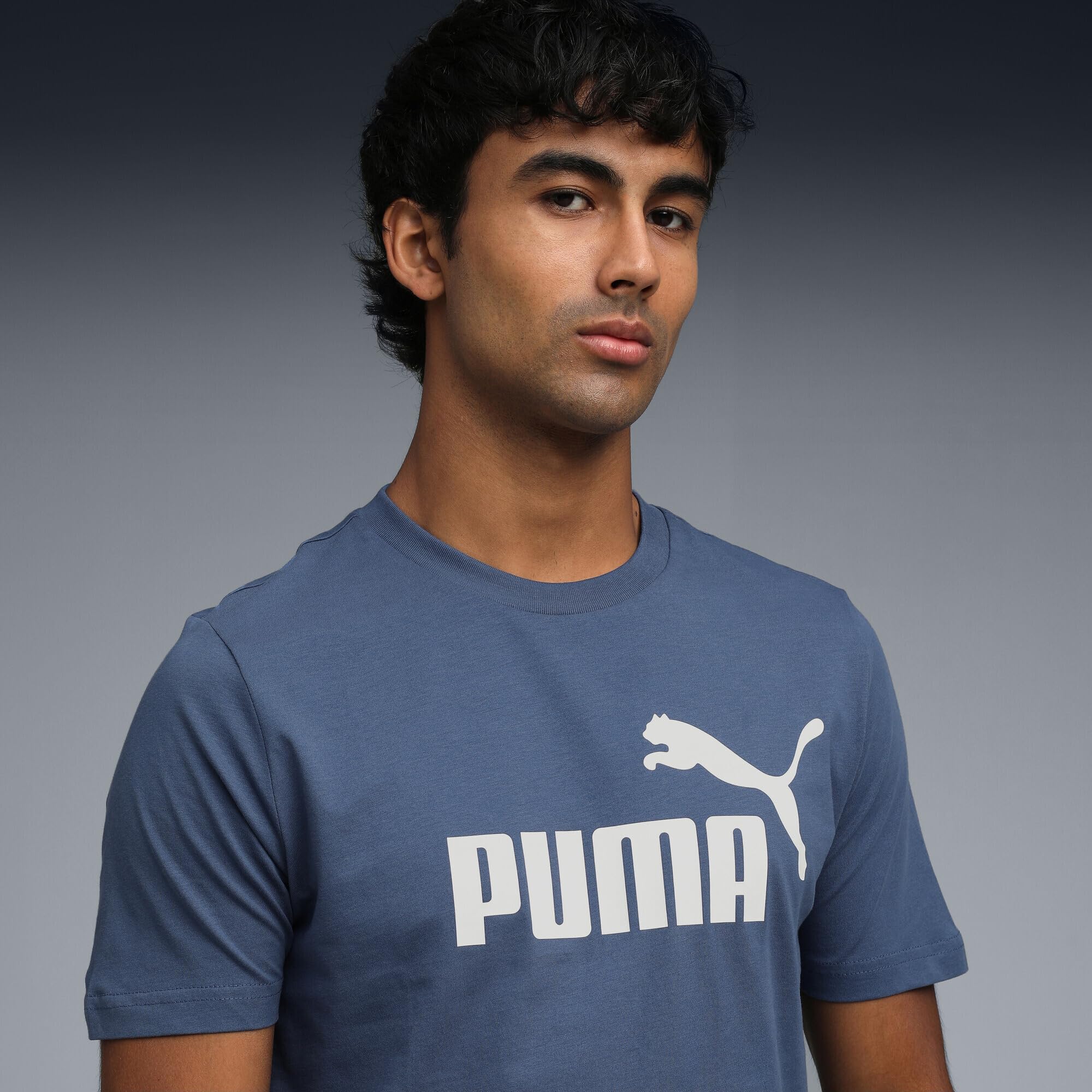 PUMA Unisex ESS No. 1 Logo tee (S) Tees (Pack of 1)