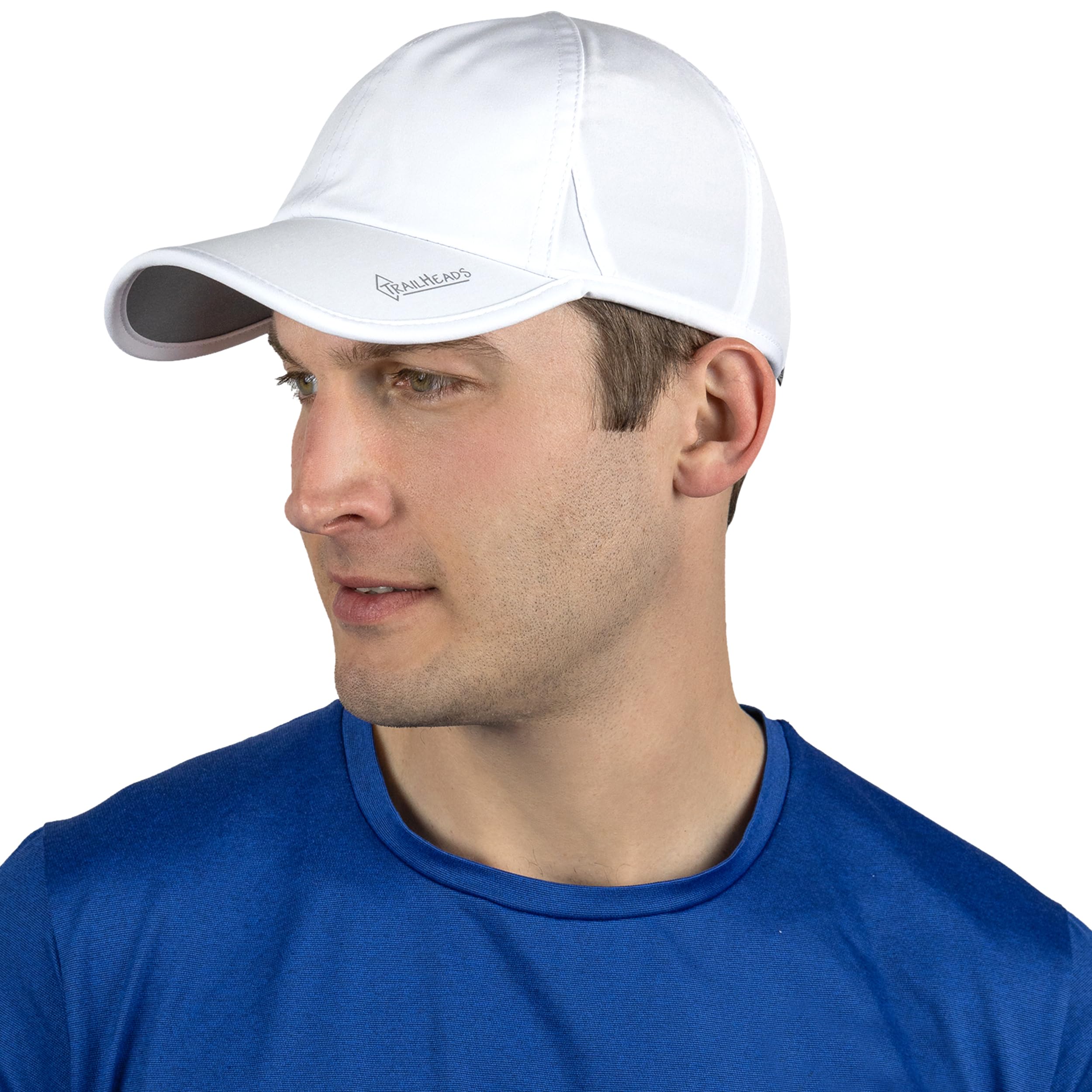 TrailHeads Men's UPF 50 Quick Dry Moisture Wicking Summer Running Hat